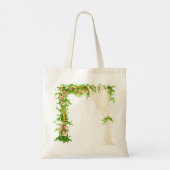 Zadel & Sparkle – Westerse Huwelijks Kunstwerk Ont Tote Bag (Achterkant)