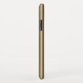 Zadelbruin en zwart gestreept patroon Case-Mate iPhone case (Achterkant/rechts)