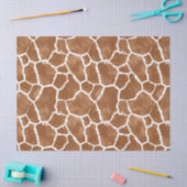 Zadelbruine huidpatroon van giraffe ID1152 Tissuepapier (Craft)