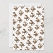 Zadelen eerste Rodeo verjaardag Kaart (Achterkant)