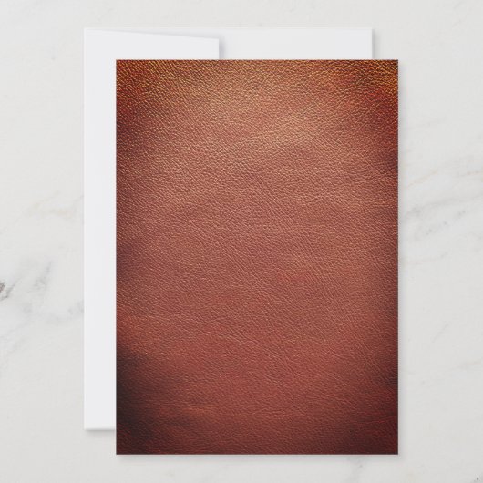 Zadelen op het hek met Pet bruiloft Kaart (Achterkant)