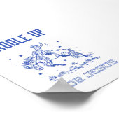 Zadelen voor Jezus - Rodeo Style Poster (Hoek)