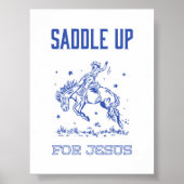 Zadelen voor Jezus - Rodeo Style Poster (Voorkant)
