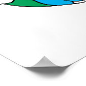 Zadelijke planeet poster (Hoek)