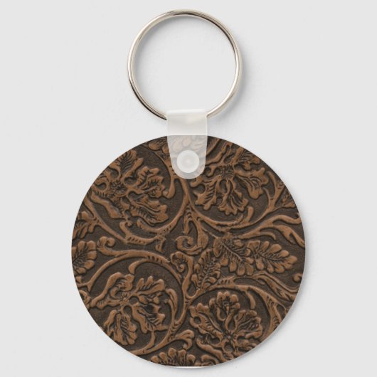 zadelleder sleutelhanger (Voorkant)