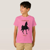Zadelrassen Shine — Kinder T-shirt (Voorkant volledig)