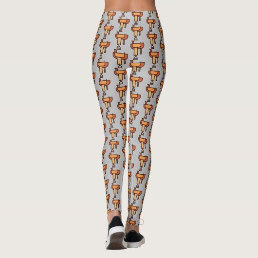 zadels leggings (Achterkant)