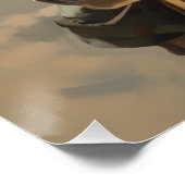 Zadels met zonneschijn: Cowgirl Wall Art Perfect Poster (Hoek)