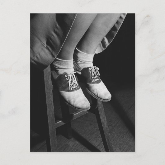 Zadelschoenen, 1934 briefkaart (Voorkant)