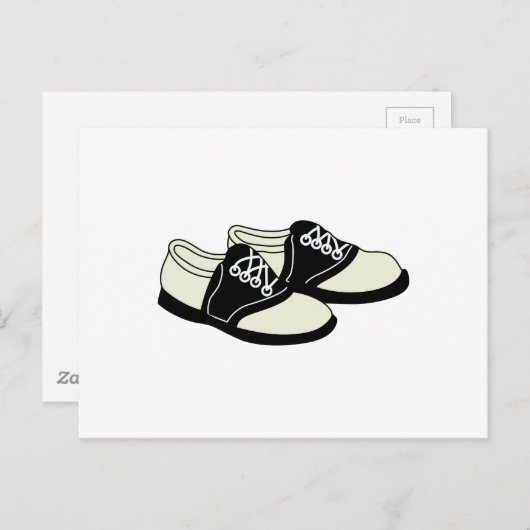 Zadelschoenen Briefkaart (Voorkant / Achterkant)