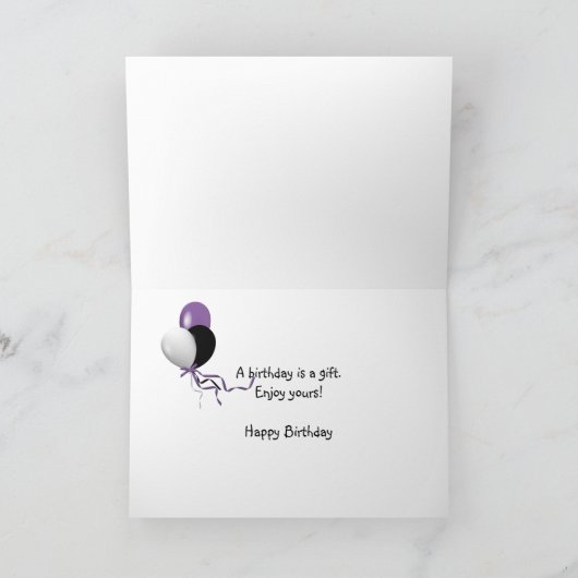 Zadelschoenen en Daisy Verjaardag Kaart (Binnen)