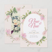 zadeltrouwkaarten kaart (Voorkant / Achterkant)