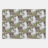 Zaden en zijderoute, van milroos | Natuurlijke Inpakpapier Vel (Voorkant 2)