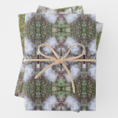 Zaden en zijderoute, van milroos | Natuurlijke | Inpakpapier Vel (In situ)