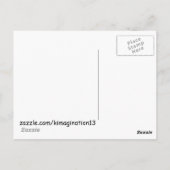 Zaden planten in koloniaal Williamsburg Briefkaart (Achterkant)