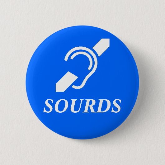 Zaden Ronde Button 5,7 Cm (Voorkant)