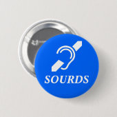 Zaden Ronde Button 5,7 Cm (Voorkant /achterkant)