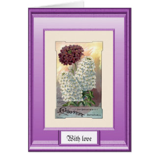 Zaden uit het verleden, Paars en wit