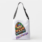 Zaden van Joy Pumpkin Patch zaaien Crossbody Tas (Achterkant)
