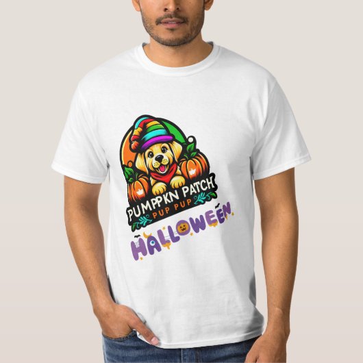 Zaden van Joy Pumpkin Patch zaaien T-shirt (Voorkant)