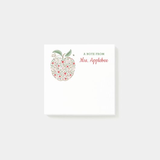 Zaden van Kennis Lerarenoappel Notitieblok Post-it® Notes (Voorkant)