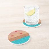 Zaden van Liefde Coaster Zandsteen Onderzetter (Zijkant)
