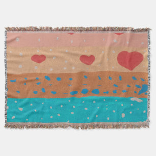 Zaden van liefdesbruin deken