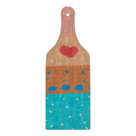 Zaden van liefdessnijdraad snijplank