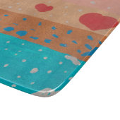 Zaden van liefdessnijdraad snijplank (Hoek)