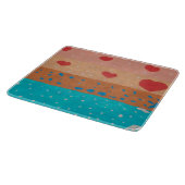 Zaden van liefdessnijdraad snijplank (Hoek)