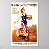 Zaden van overwinning poster (Voorkant)