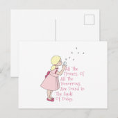 Zaden van vandaag briefkaart (Voorkant / Achterkant)