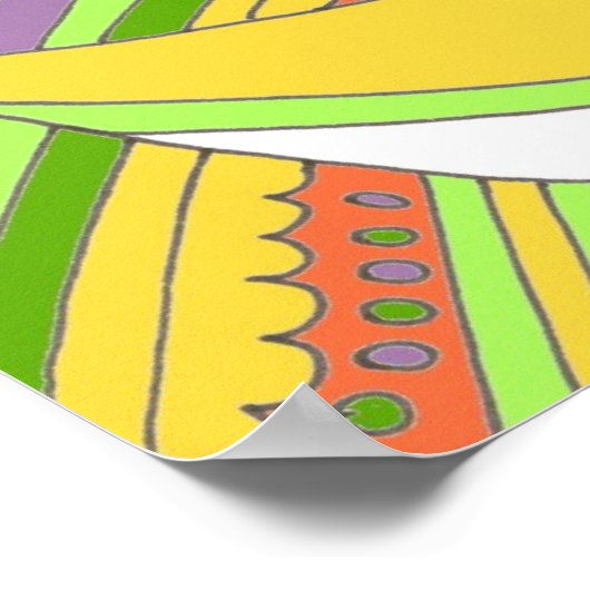 Zaden van veranderend Poster (Hoek)