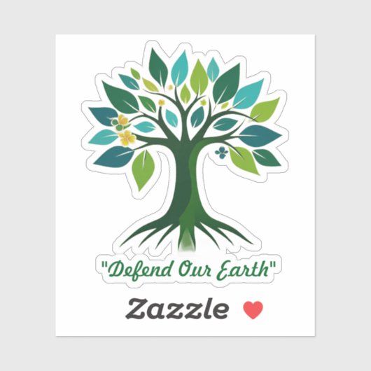 "Zaden van verandering" Sticker (Vel)