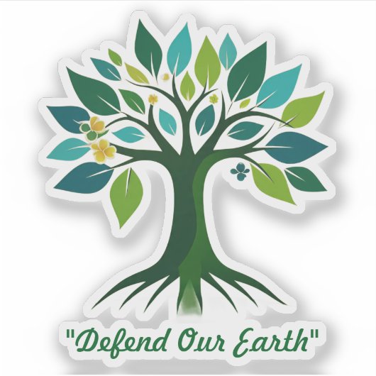 "Zaden van verandering" Sticker (Voorkant)