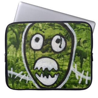 Zadig Pete Schedel Onconventionele Fantasie Monste Laptop Sleeve