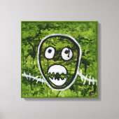 Zadig Pete Schedel Onconventionele Monster Kunst E Canvas Afdruk (Voorkant)