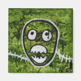 Zadig Pete Schedel Onconventionele Monster Kunst E Magneet