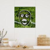 Zadig Pete Schedel Onconventionele Monster Kunst E Poster (Keuken)