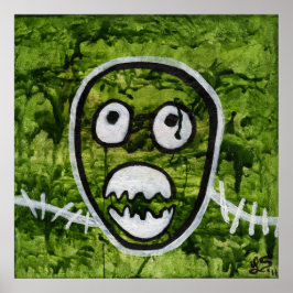 Zadig Pete Schedel Onconventionele Monster Kunst E Poster
