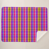 Zadig Plaid SE Sherpa Deken (Voorkant (horizontaal))
