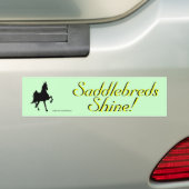 Zadlebreds Bumpersticker (Op auto)