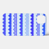 Zaduwen van blauw hart Case-Mate iPhone case (Achterkant (horizontaal))
