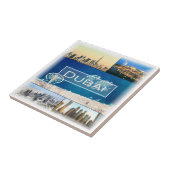 zAE006 DUBAI, Verenigde Arabische Emiraten, Tegeltje (Zijkant)