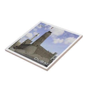 ZAE050 DUBAI AL-FAHIDI FORT, VAE, Azië, Tegeltje