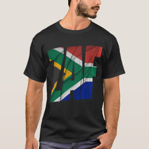 ZAF - Zuid-Afrikaanse vlag T-shirt