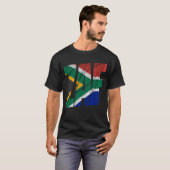 ZAF - Zuid-Afrikaanse vlag T-shirt (Voorkant volledig)