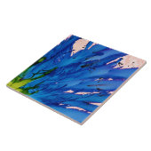 Zaffre Art Tile Tegeltje (Zijkant)