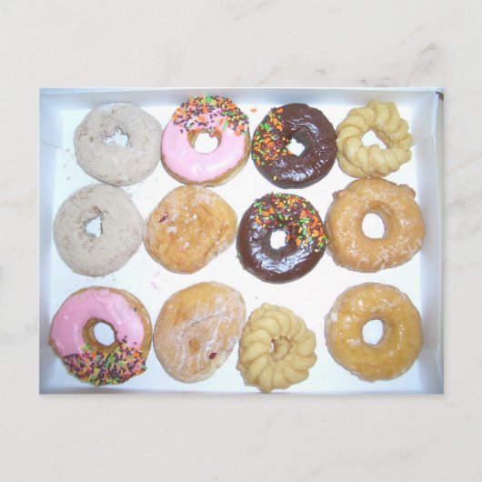 Zag dit en dacht van je! briefkaart (Voorkant)