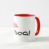 Zag Dog Red Trim Coffee Mok (Voorkant rechts)